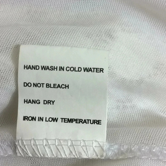 Solitaire Off-white Lace Lined Dress 3/4 Sleeves - Picture 7 of 8